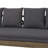 Outdoor Extendable Acacia Wood 3 Seater Sofa-1493166386-1493166380