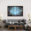 Ice Chandelier - Print on Canvas-868437004-868437005