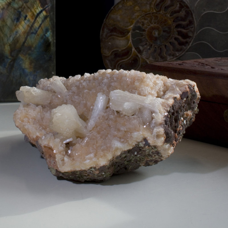 Old Find Stilbite On Heulandite