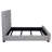 Grey Upholsteredbed