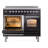 ILVE Nostalgie II Series 40 inch Induction Range with 6 Induction Elements (Glass Door)-99299248