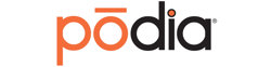 Podia Displays logo