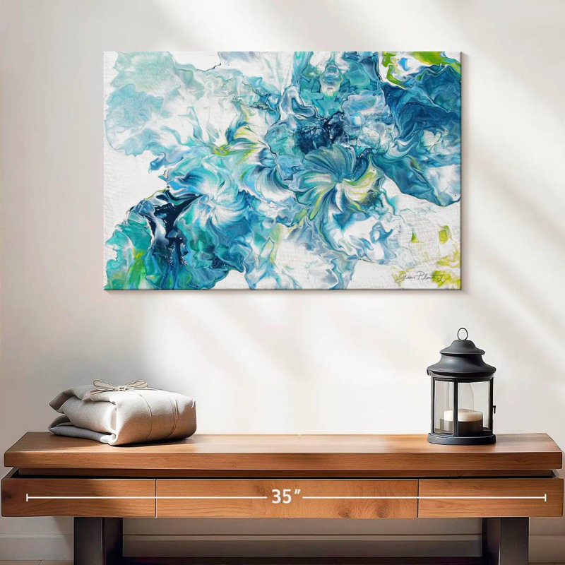 Avery abstrait versant VI, H 16 po x l 24 po