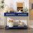 Console Table with Two Drawers-292973725