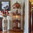 Nut-brown Solid Wood Display Cases