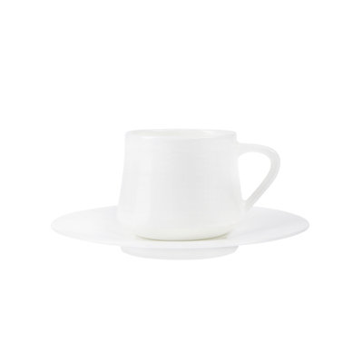 Bone China Espresso Cup and Saucer