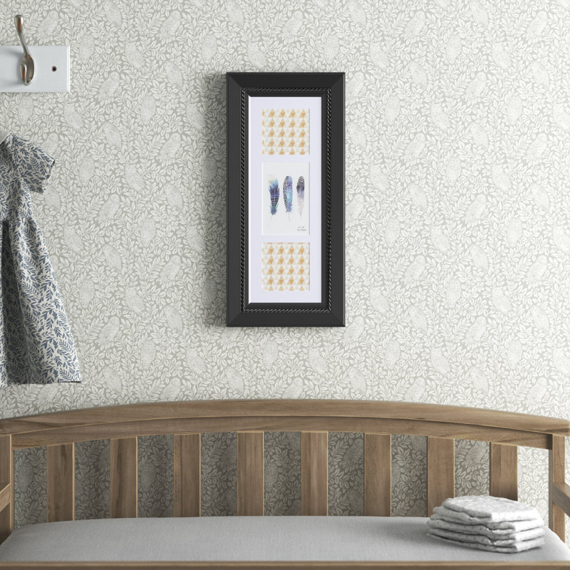 Black Matte Picture Frame with Mat
