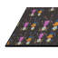 Gris Dagobert/rose/jaune Tapis décoratif-169261805