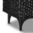 Chennai Handcrafted Solid Wood Nightstand in Black