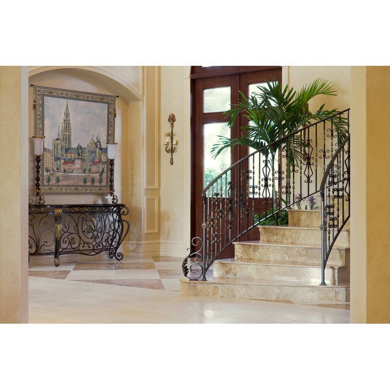 Loom Woven Cotton Blend Wall Hanging, 34" H x 30" W x 0.15" D