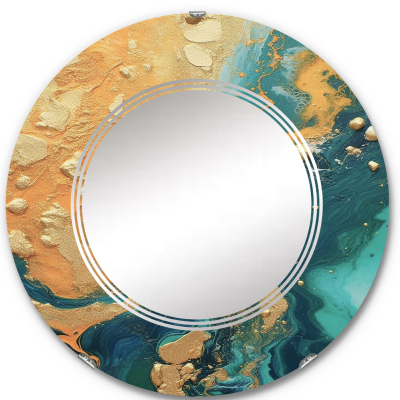 Miroir mural Diamondine, 24 po x 24 po