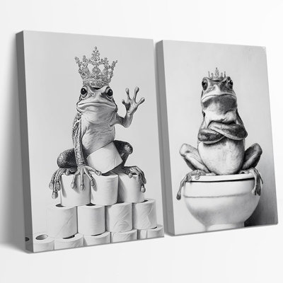 2 Piece Wrapped Canvas Wall Art