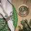 Mistletoe coasters