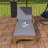 Acacia Wood Adjustable Backrest Outdoor Lounge Chair-937998550