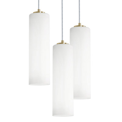 Leo 3-Light Round Pendant - 120V - 60W