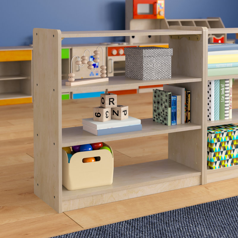 Unité de rangement en bois naturel Bright Beginnings