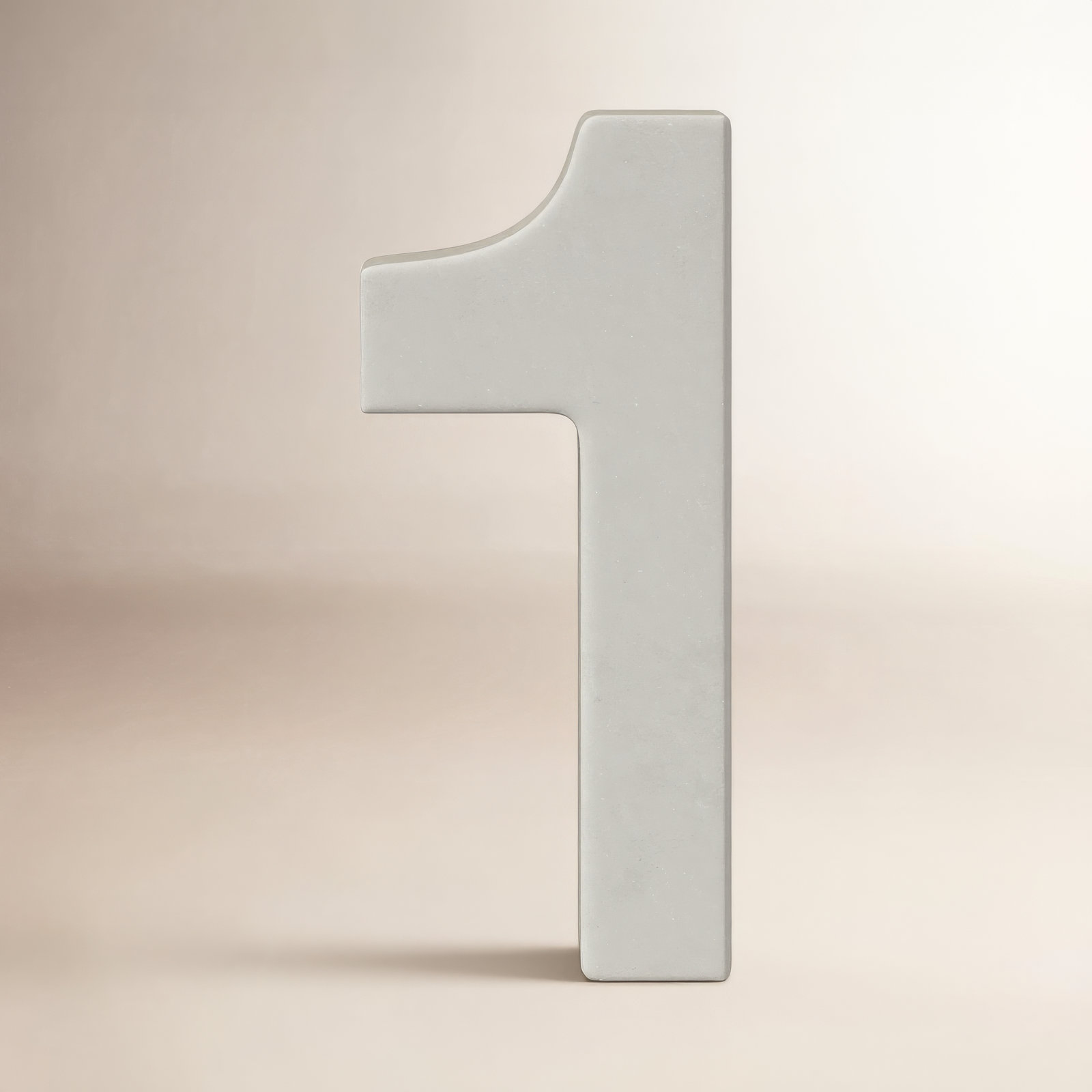 Zendaya Marble Number Letter Block, 1