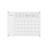 Thomas Martha Stewart Acrylic Wall Calendar with Notes with Dry Erase Marker and Mounting Hardware-89798294