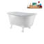 1460.5mm x 749.3mm Soaking Acrylic Bathtub-1030215472-1030215435