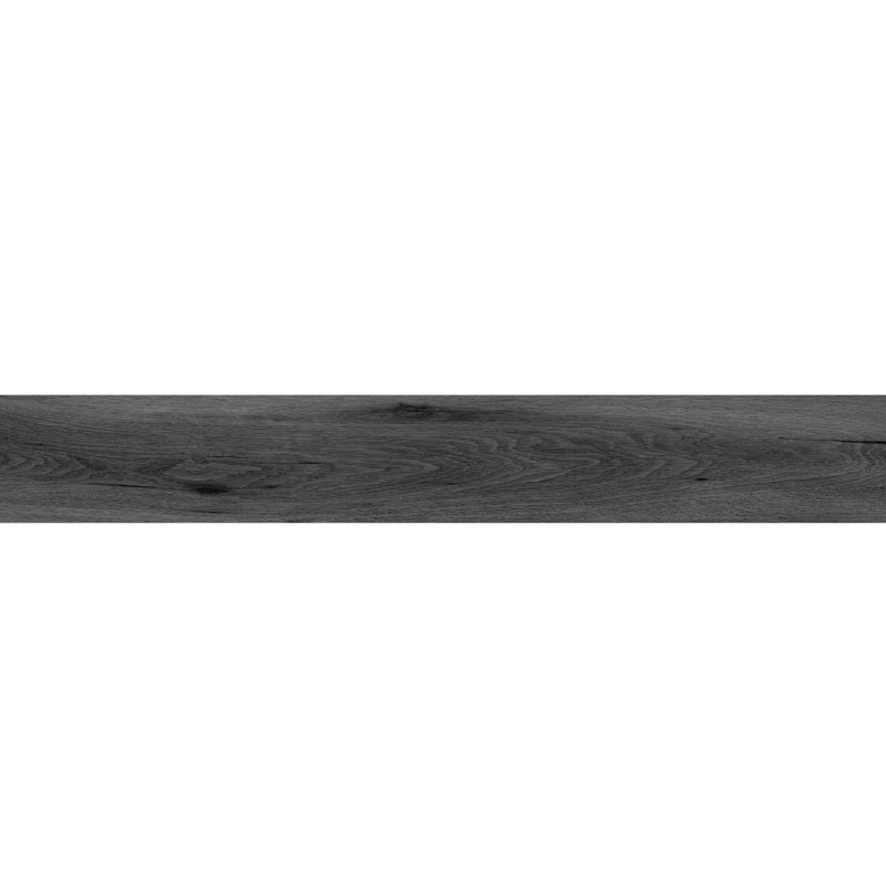 Arden 7" x 45" Matte Porcelain Floor & Wall Tile, Grafito