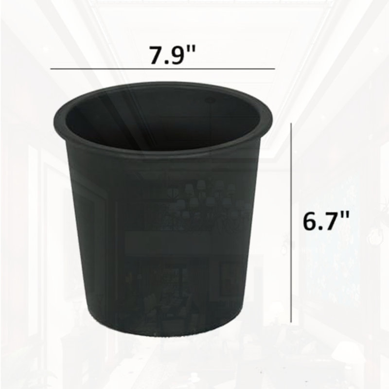 Paquet de 5 pots de fleurs pour chambre de bébé 7,9 po, H 6,7 po x l 7,9 po x P 7,9 po