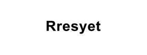 Logo Rresyet
