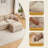 112.2" Chenille Upholstered Sofa, Comfy Cloud Couch With Ottoman-1026667657