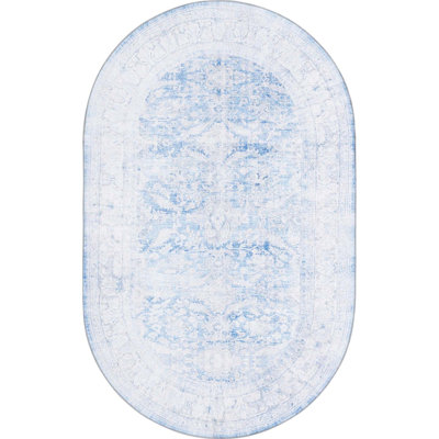 Tapis oriental bleu Layne
