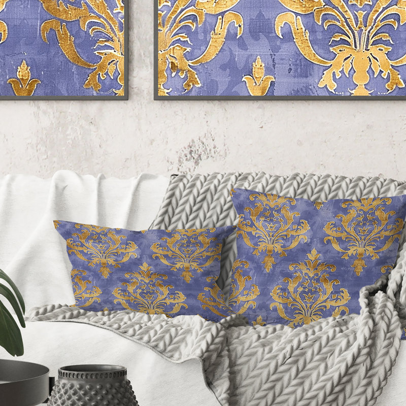 Damask Print Charm II - Glam, H 16 po x l 16 po