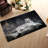 Exotic Elephant and Jungle Motif Non-Woven Thin Printed Rug for Vibrant Room Decoration-126171502