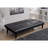 Armless Sofa Bed With Contrast Piping