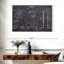 Baseball Patents, reproduction sur toile-1798151
