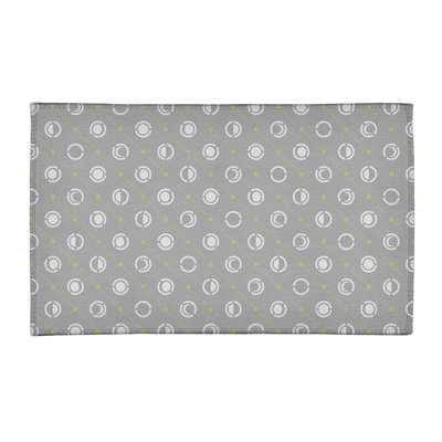 Tapis zone gris lune phases