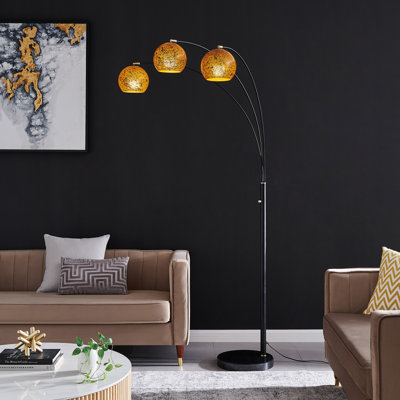 Irmine 83.5'' Arched Floor Lamp
