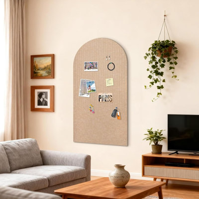 Grands panneaux muraux de babillard en feutre - alternative au panneau de liège avec ruban auto-adhésif, paquet de 4 tableaux d'affichage pour la maison, le bureau et le studio avec 120 punaises