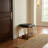 Ellington Faux Leather Ottoman