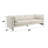 Glorya Armrest Upholstered Sofa In Beige