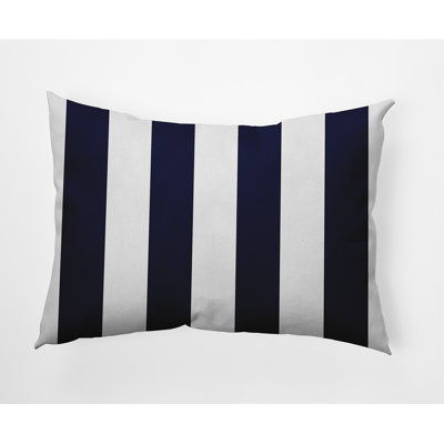 Rugby Slough Rectangular Cotton Pillow Cover & Insert