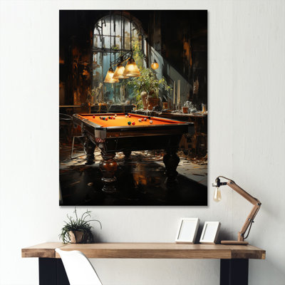 Curissa Billard Shadows In Motion I, reproduction d'art sur toile