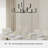Sunjai 9 Light 2-Tier Sputnik Modern Linear Chandelier-99469261