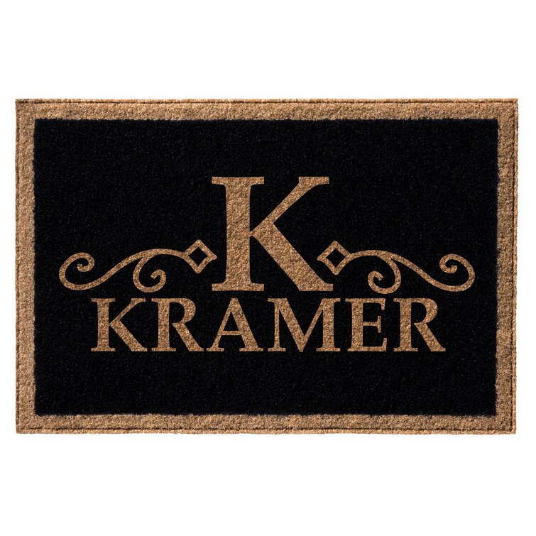 Prestia Entrance Door Mats, 30 x 60, Durable Large Outdoor Rug, Non-Slip Welcome Doormat Bloomsbury Market