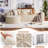 104.92" Corduroy L-shaped Compression Couch Sectional Sofa with Comfortable Chaise-1165655678