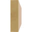 Block Block Woodgrain TimberThane Raider Tail, apprêté brun clair-88143499