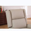 Fauteuil inclinable manuel pivotant à 360 degrés avec garniture cloutée-493598544