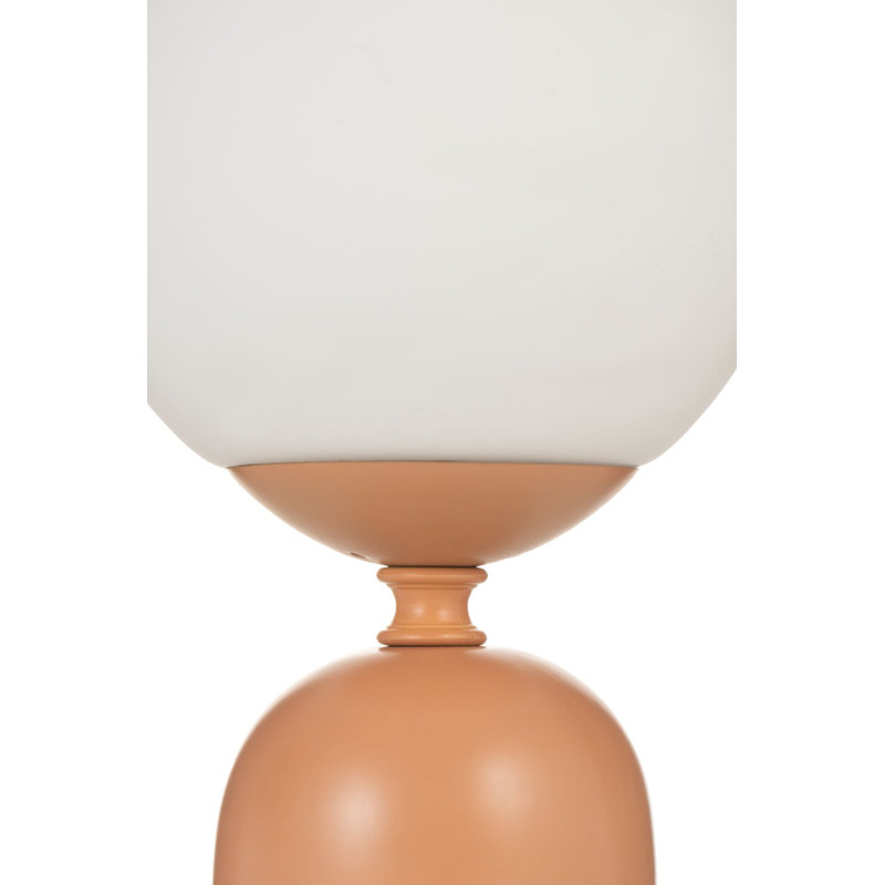 Mensie 30cm Standard Table Lamp, Rusty red