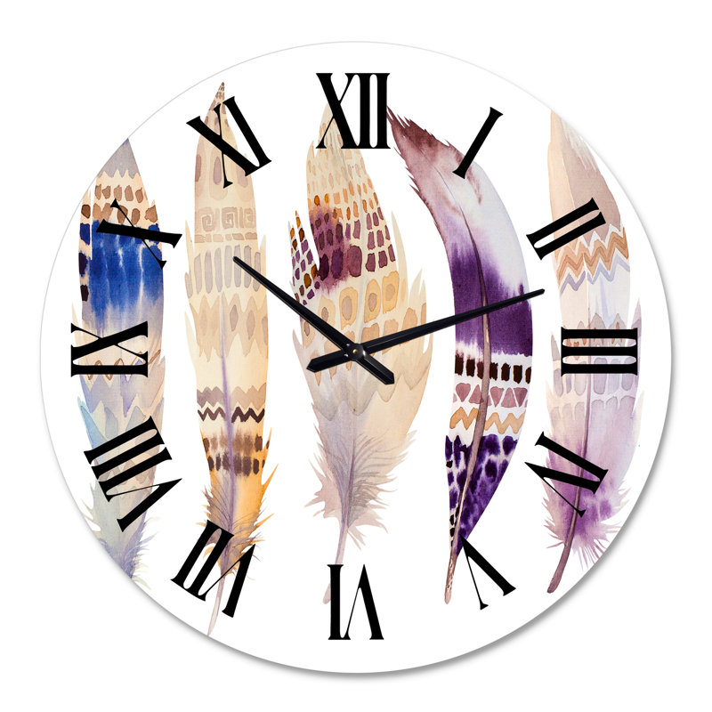 Horloge murale bohème et éclectique, Grand