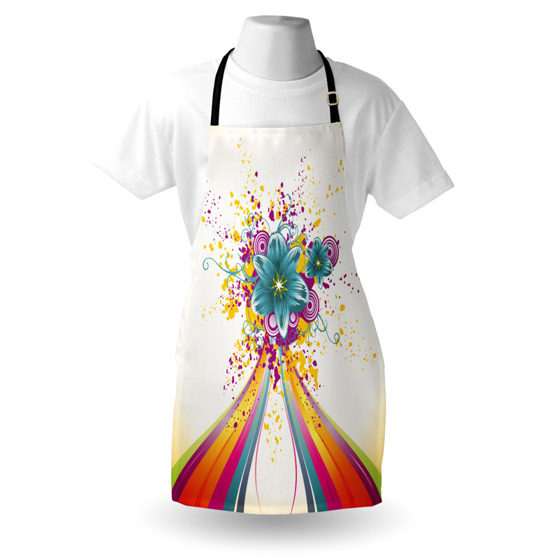 Tablier floral