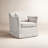 Mcgee Modern Farmhouse Slipcovered Swivel Armchair-1500002949