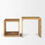 Solid Wood Nesting End Table