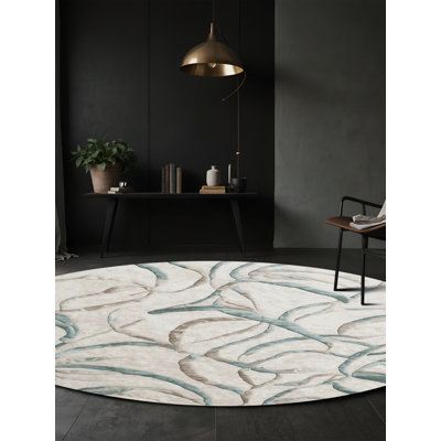 Machine Washable Grey Area Rug